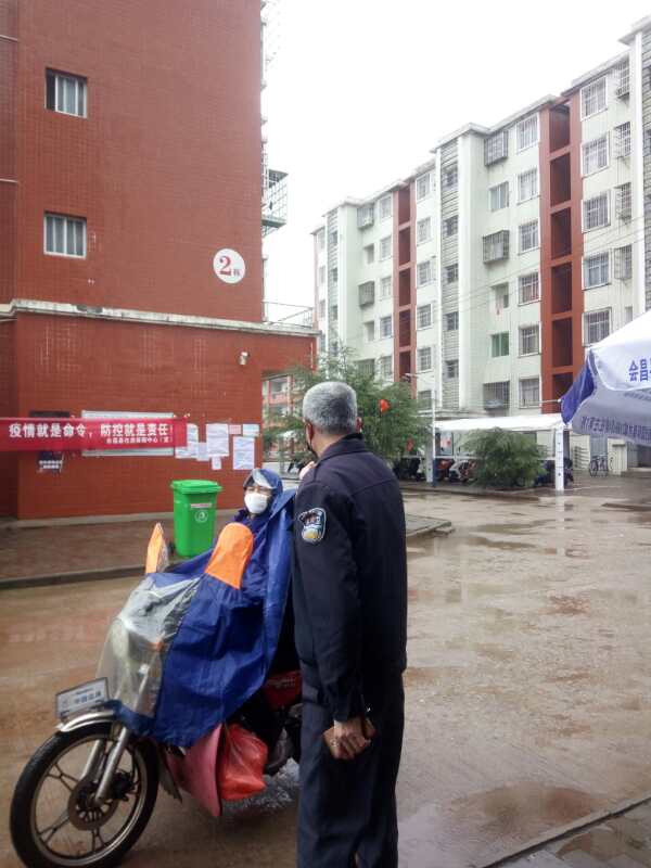 大禾田小區(qū)日常疫情防控工作